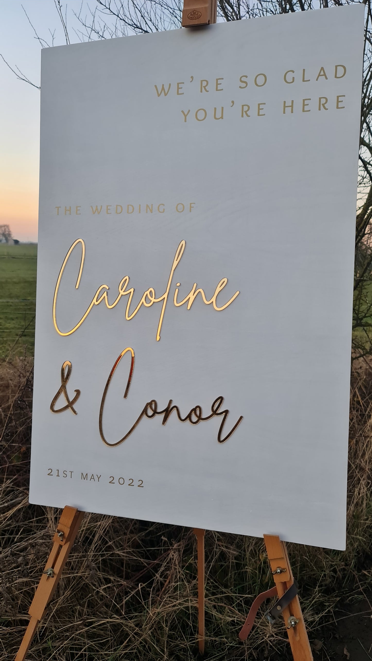 Custom order - Niamh Rogers - 26th August 2023 Wedding