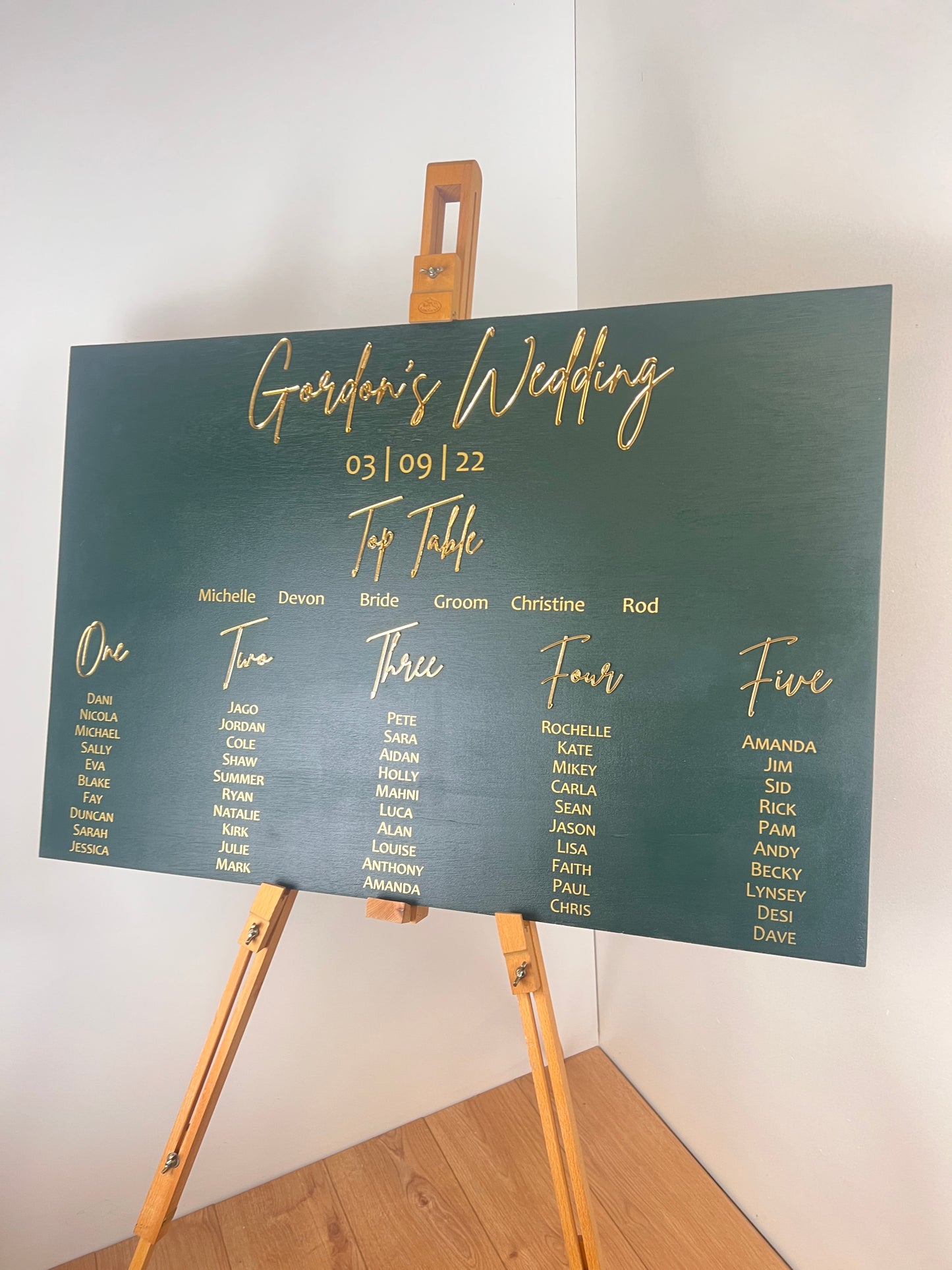 Custom order - Victoria Millis - 2nd September 2023 Wedding