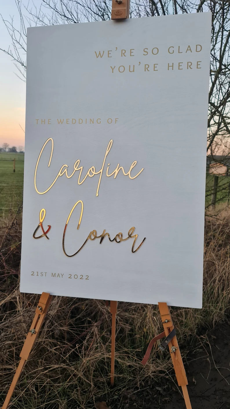 Custom order - John & Charonne - 18th July 2023 Wedding