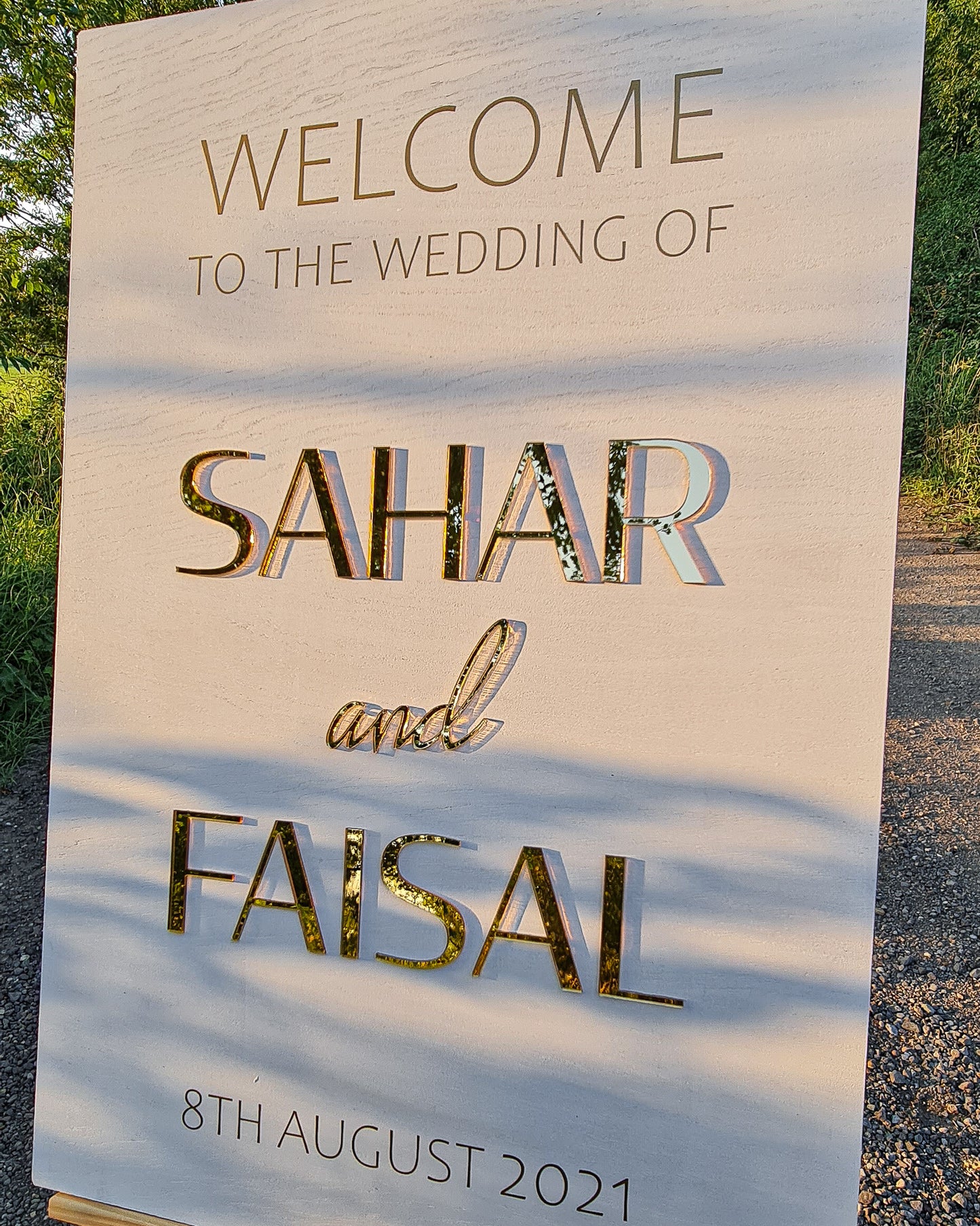 Wedding Welcome Sign