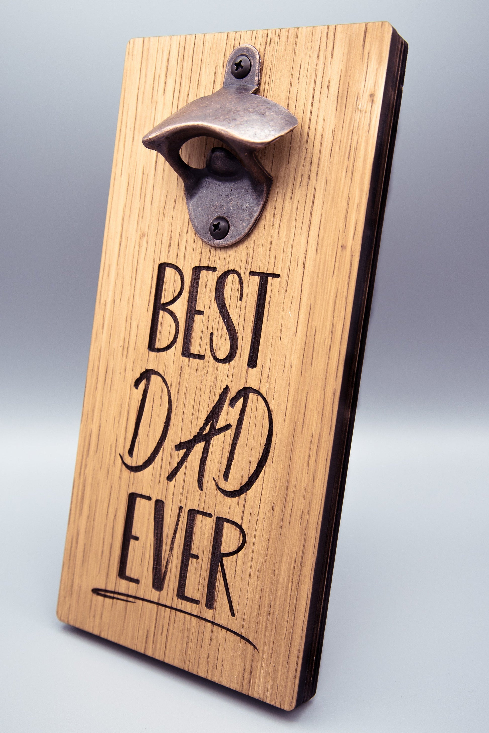 Best Dad Ever Bottle Opener | Fathers Day Gift Idea | Gift For Dad | Birthday Gift For Dad | Birthday Gift For Him | Gift For Him |