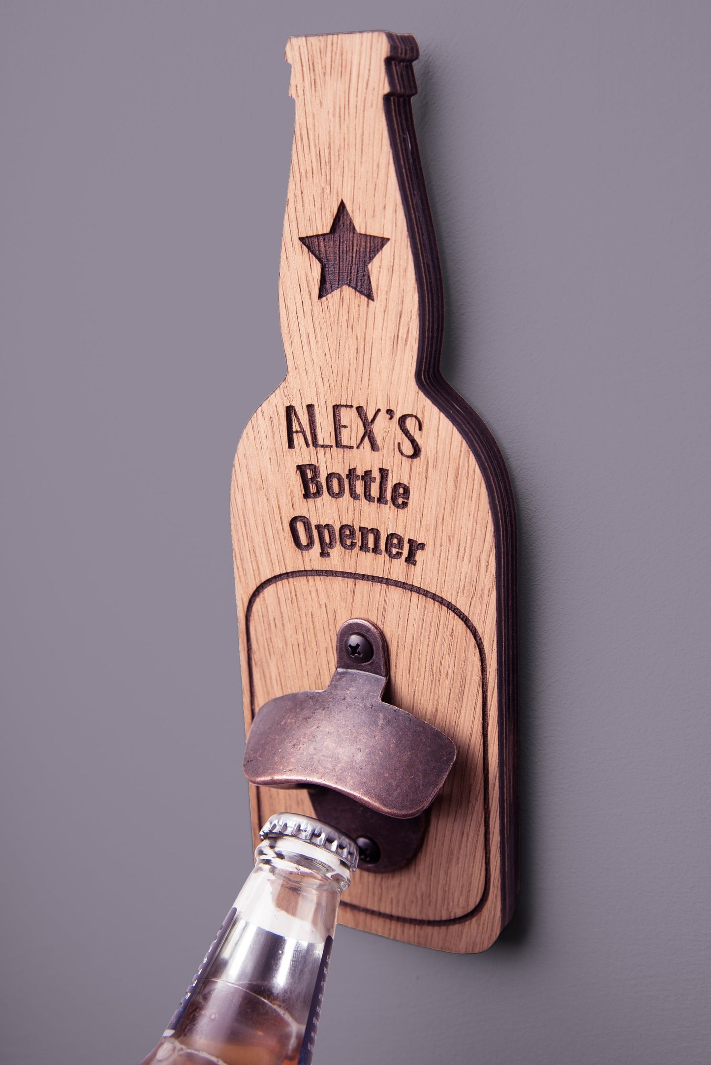 Personalised Bottle Opener | Gift Ideas For Him | New Home Gift | Fathers Day Gift Ideas | Gift For Dad | Man Cave Gift | Gift Ideas For Her