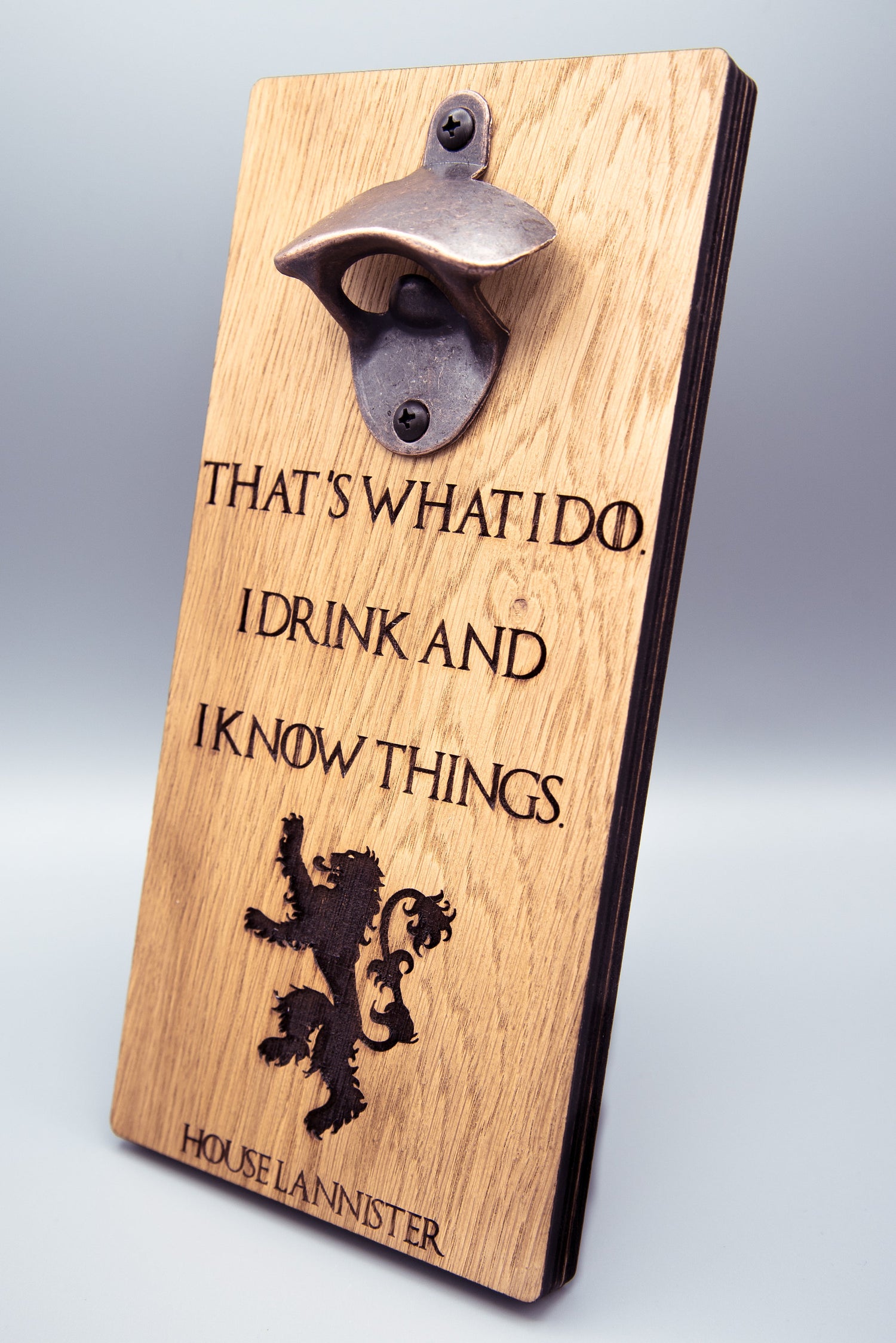 Personalised Game Of Thrones Inspired Bottle Opener | Game Of Thrones Gift Idea | Fathers Day Gift | New Home Gift | Man Cave Gift