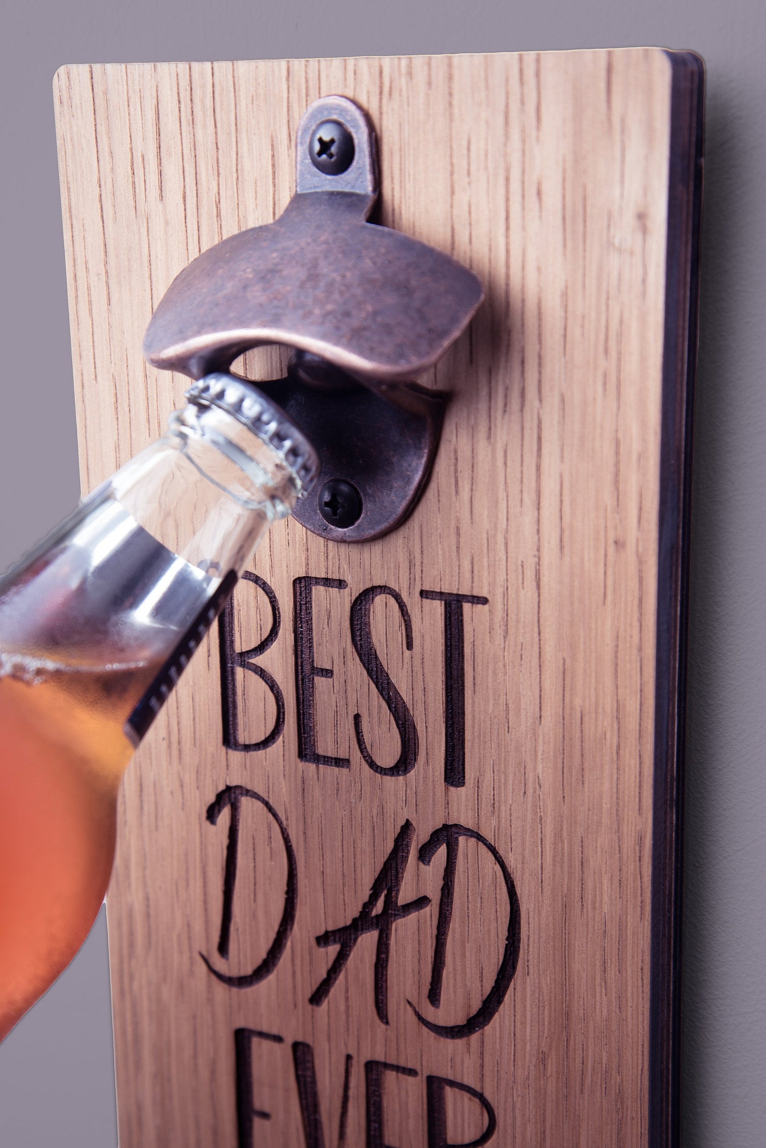 Best Dad Ever Bottle Opener | Fathers Day Gift Idea | Gift For Dad | Birthday Gift For Dad | Birthday Gift For Him | Gift For Him |