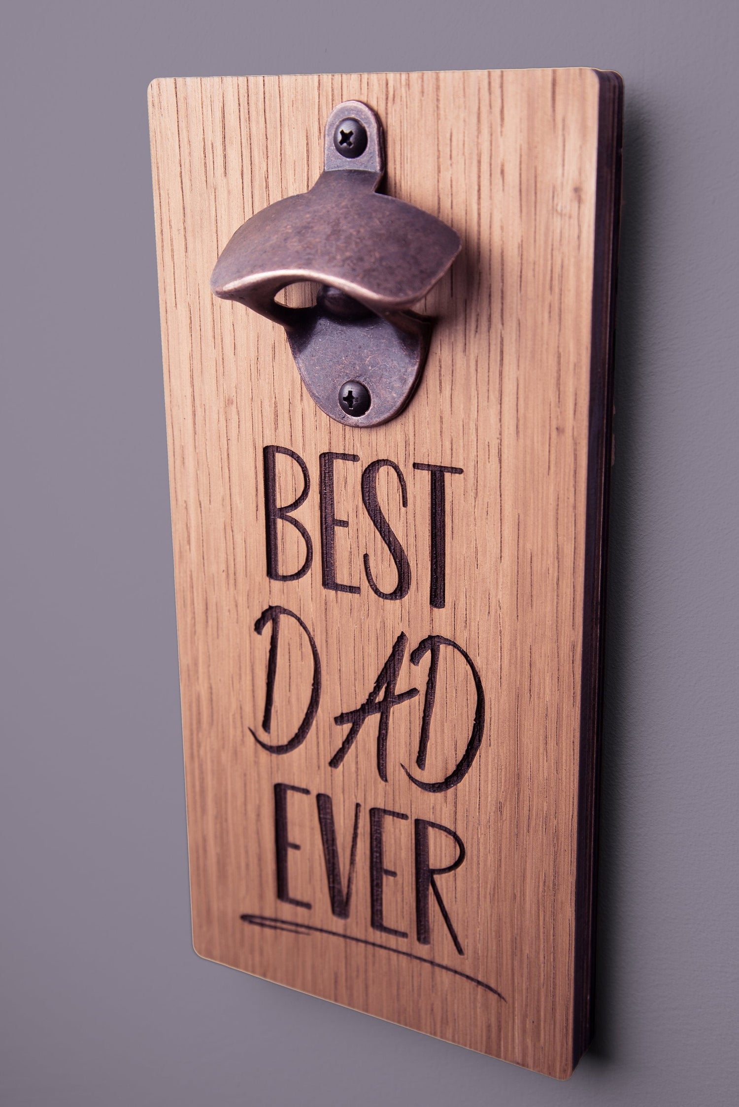 Best Dad Ever Bottle Opener | Fathers Day Gift Idea | Gift For Dad | Birthday Gift For Dad | Birthday Gift For Him | Gift For Him |