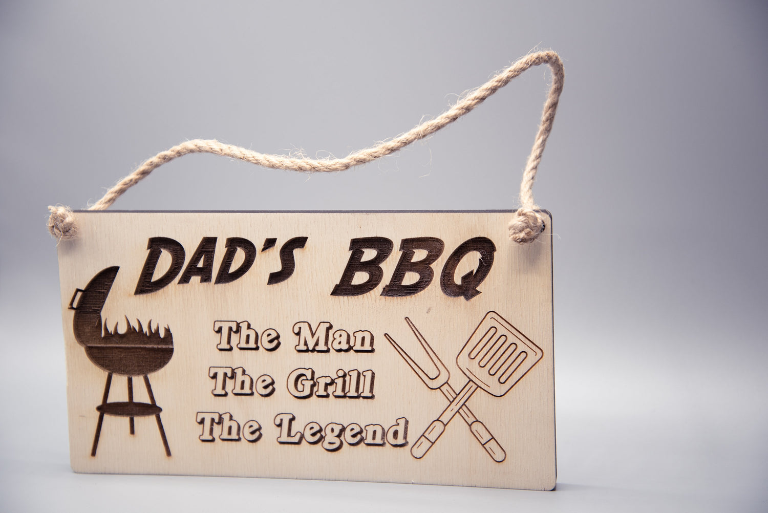 Wooden Dad Signs - Dad&#39;s Shed, Dad&#39;s BBQ, Fathers Day gift, Fathers Day gift idea, Man Cave sign