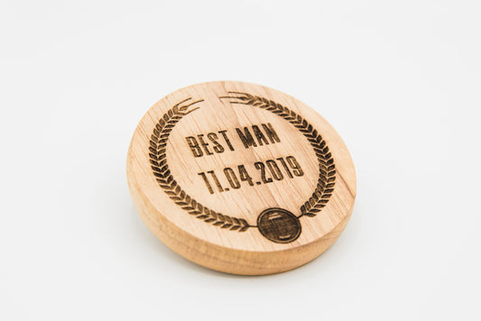 Personalised Best Man Magnetic Bottle Opener (Luxurious Wedding Favour For Guests From The Bride And Groom, Wedding Gift)