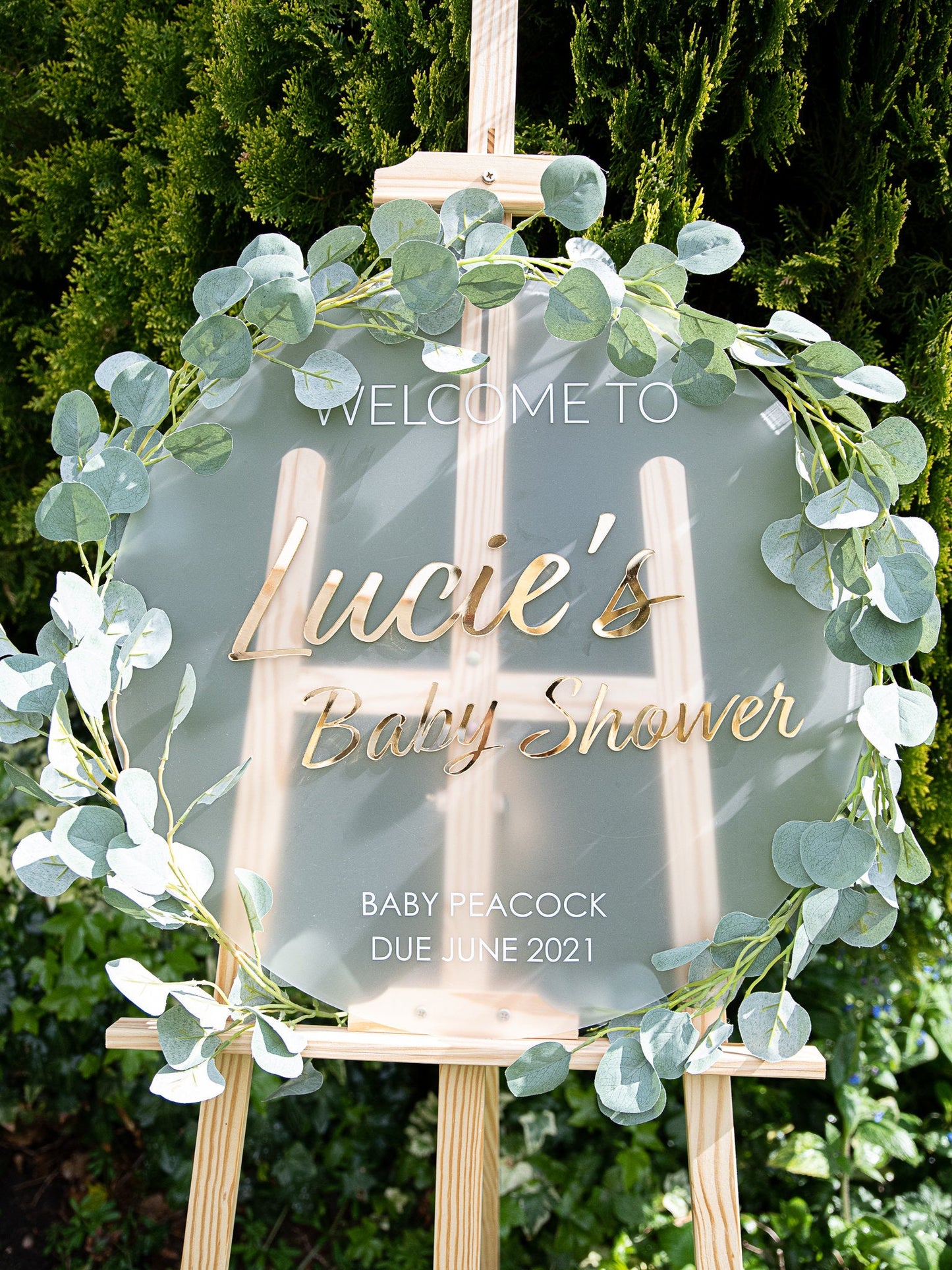 Personalised Baby Shower Welcome Sign | Entrance Sign | Custom Acrylic Sign | Baby Shower Signage | Event Styling | Party Decoration |